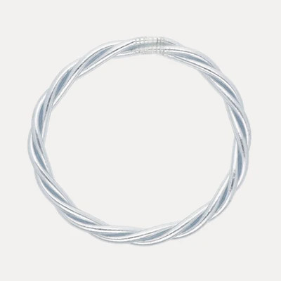 Silver Twist All Weather Bangle® | BuDhaGirl