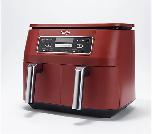 Ninja 8-qt 6-in-1 Dual Zone Air Fryer with Broil Rack | QVC