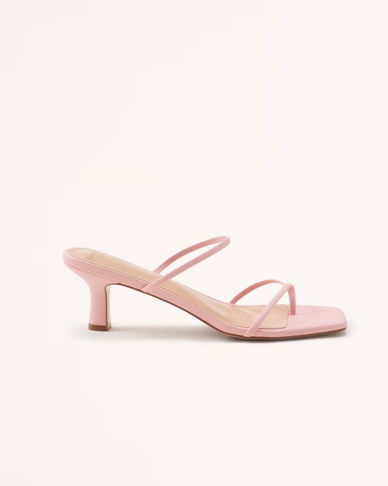 Strappy Heel Sandals | Abercrombie & Fitch (US)