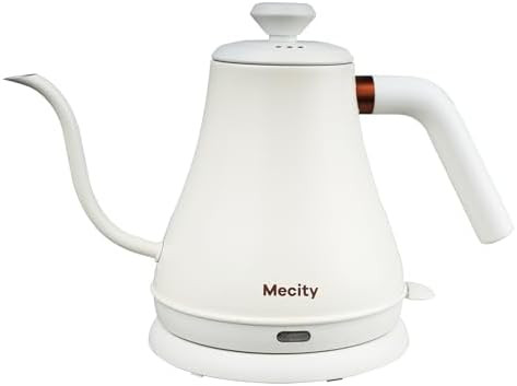 Mecity Electric Kettle Stainless Steel Gooseneck Water Kettle Water Boiler for Pour Over Coffee F... | Amazon (US)