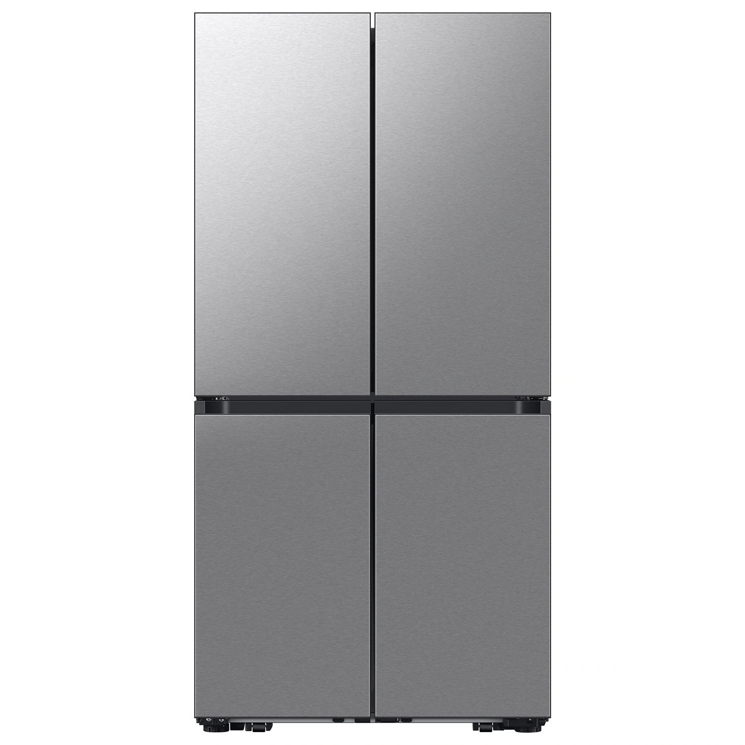 Samsung Bespoke Counter-Depth Beverage Center 24-cu ft 4 -Door 36-in Wide Smart Compatible French Door Refrigerator with Dual Ice Maker with Water | Lowe's