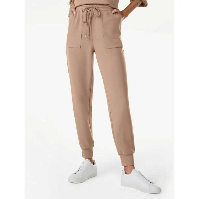 Scoop Women's Scuba Knit Pants with Pockets, Sizes XS-XXL | Walmart (US)