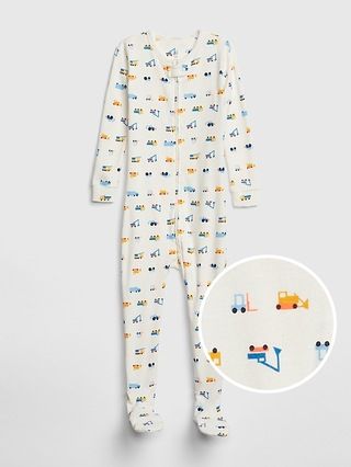 babyGap Digger Footed One-Piece | Gap US