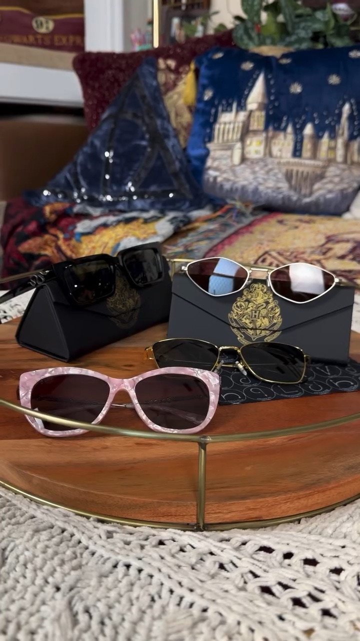 Which pair are your favorite? 😎☀️

Loving this new Harry Potter professor collection by Diff! My personal fave are the McGonagall pair, I’ve already been wearing them everywhere. & I can’t wait to bring the umbridge ones with me on my next Epic trip! 