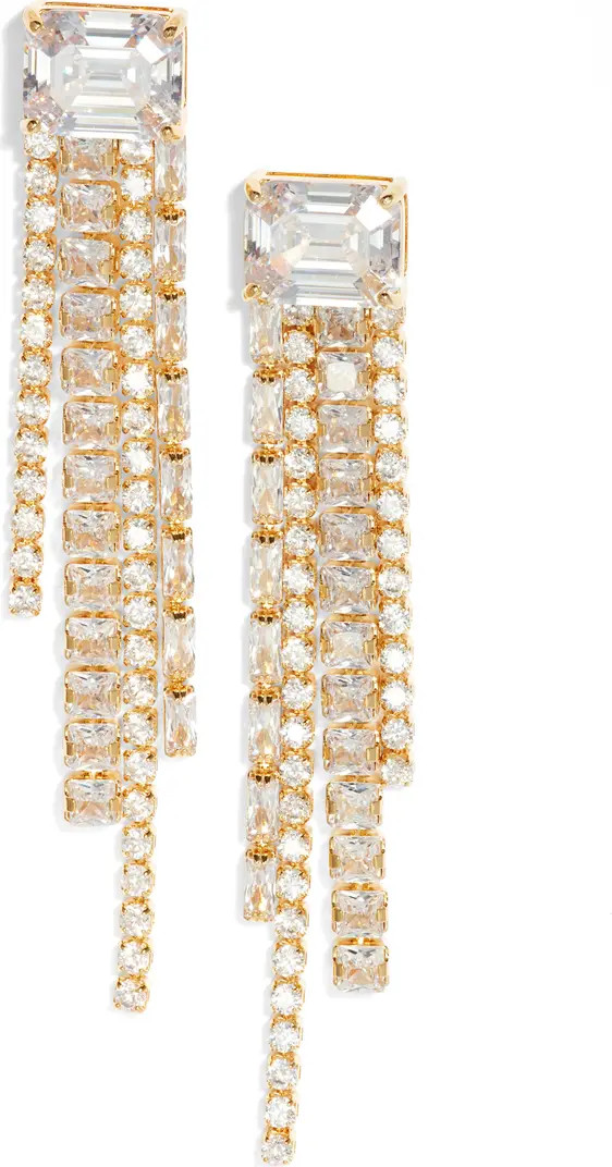 Nordstrom Cubic Zirconia Waterfall Earrings | Nordstrom | Nordstrom