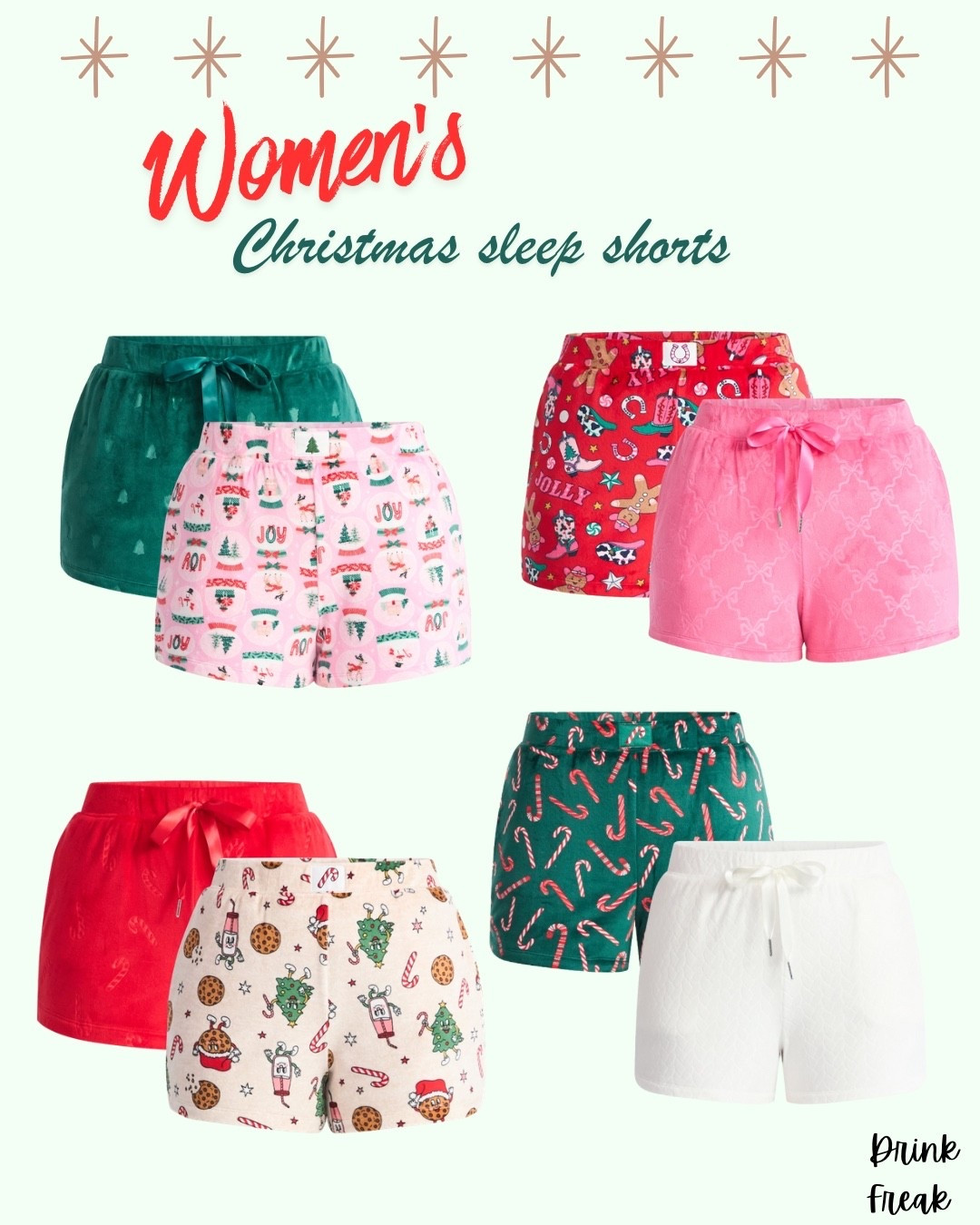 2-pack women’s Christmas shorts for $12.98

#LTKGiftGuide #LTKSeasonal #LTKHoliday