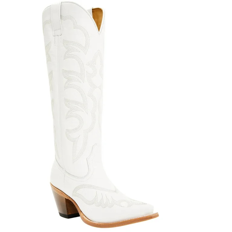 Shyanne Women's High Desert Tall Western Boot Snip Toe White 10 M  US | Walmart (US)