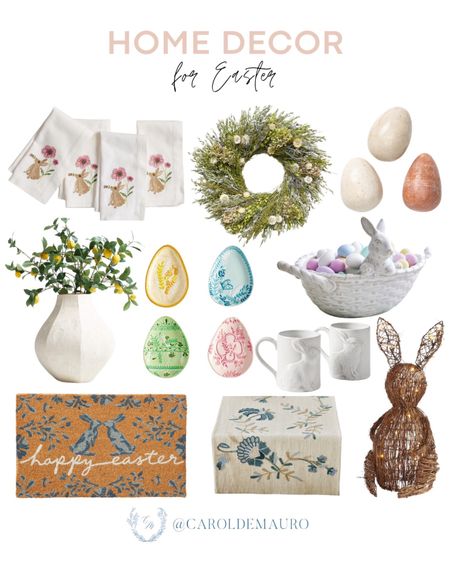 Add a touch of Easter to your home with these cute flower wreath, bunny decor, faux plants and more!
#interiordesign #springrefresh #transitionalstyle #designtips

#LTKstyletip #LTKhome #LTKSeasonal