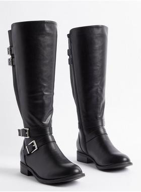 Buckle Knee Boot (WW) | Torrid (US & Canada)