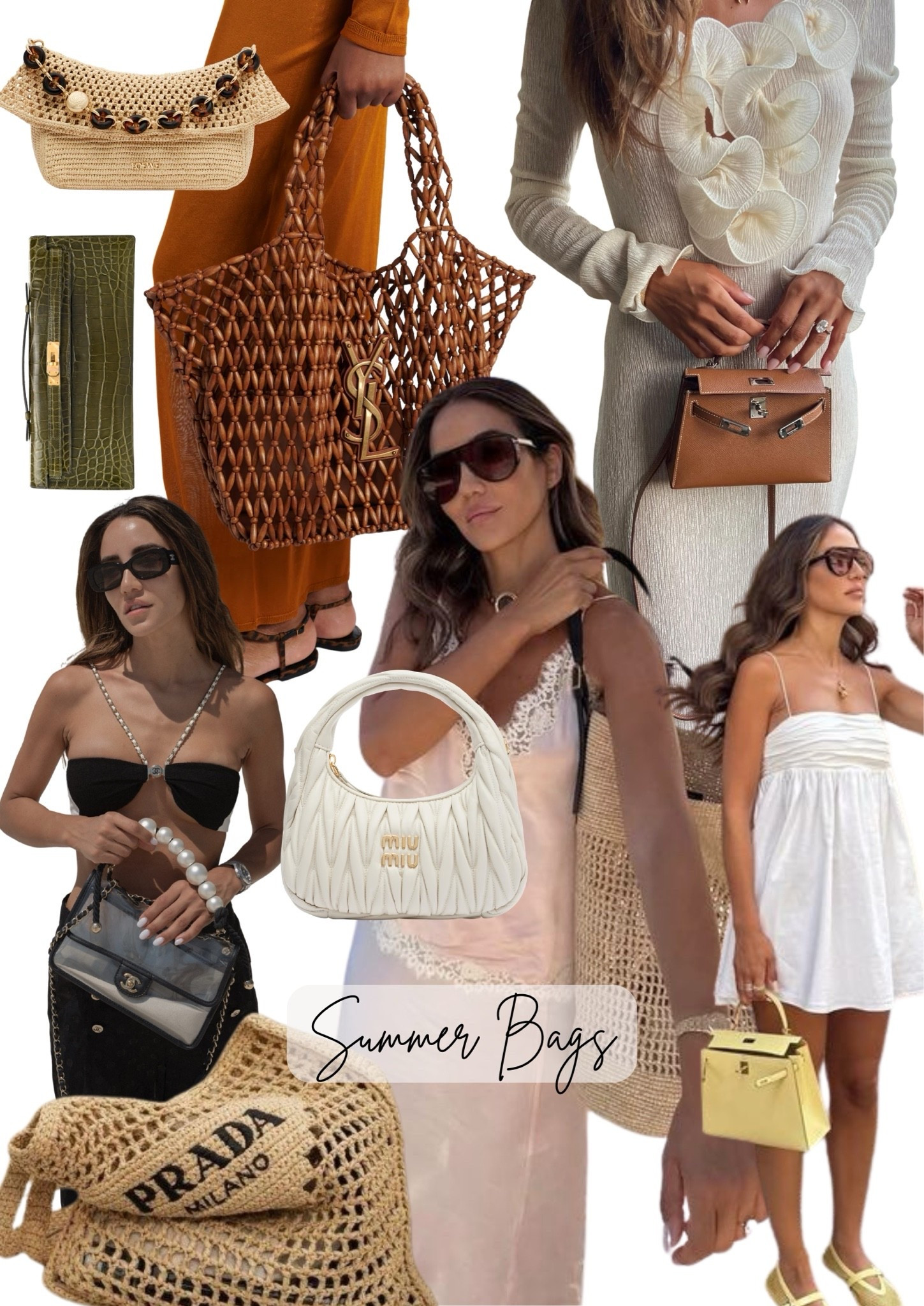 What bags to wear this summer…✨