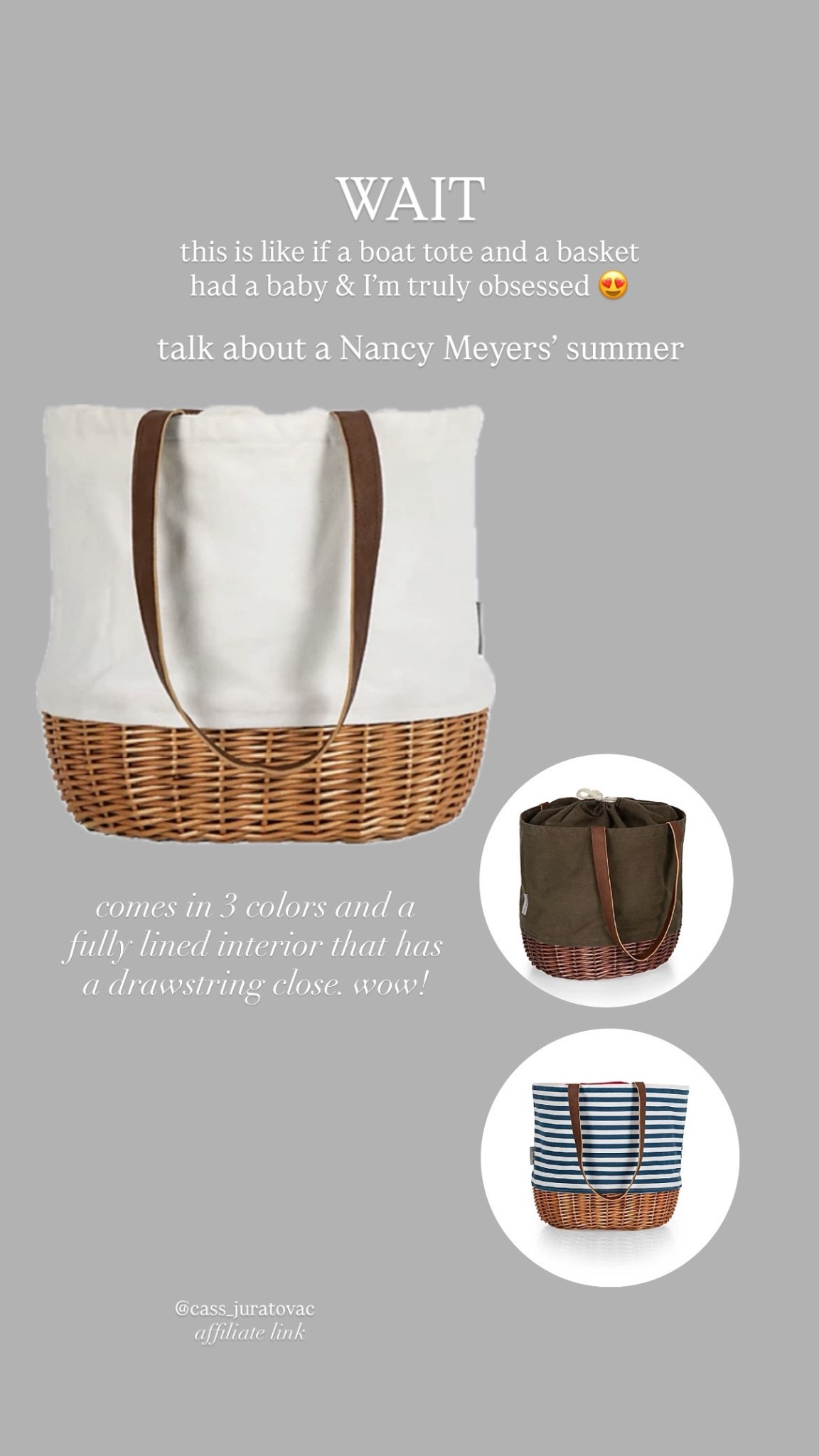 Uhm main character energy hereeee with this unique and perfect basket tote?! I’ve never seen anything so genius. 

And the price is right! 😍

#LTKfoodie #LTKSeasonal