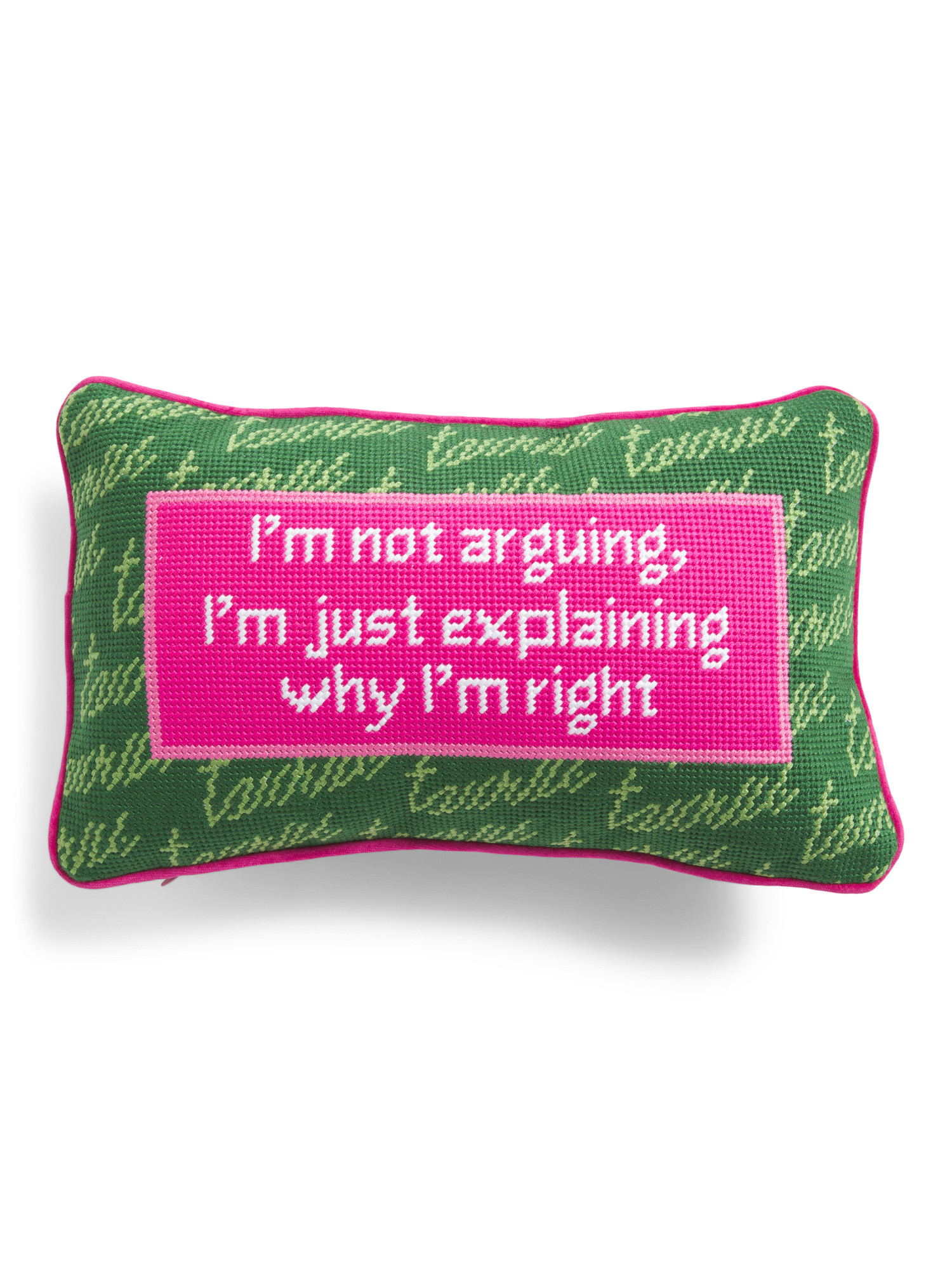 9x15 Taurus Needlepoint Pillow | Throw Pillows | Marshalls | Marshalls