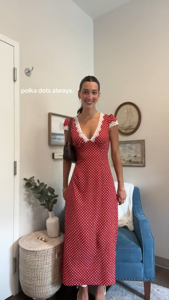 polka dot dress inspo!

#LTKFamily