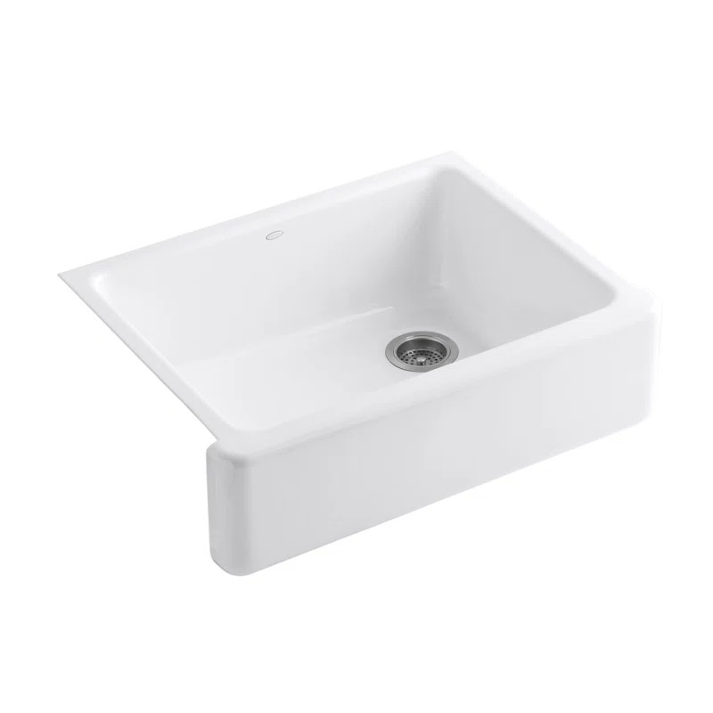 K-6487-0 Whitehaven 29.69" L x 21.69" W Farmhouse Single Bowl Kitchen Sink | Wayfair North America