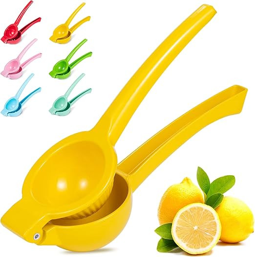 Buzazzy Metal Lemon Squeezer Lemon Juicer Lime Squeezer, Manual Juicer Citrus Squeezer, Premium Q... | Amazon (US)