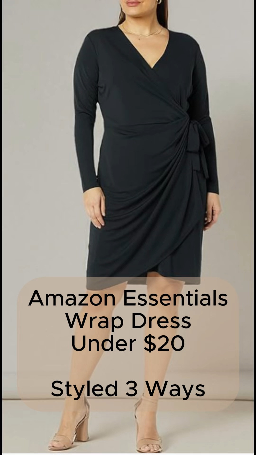 Amazon Wrap Dress Under $20 Styled 3 Ways

One dress, three ways—because getting dressed should feel simple.

This Amazon wrap dress is styled for real life:
• Casual and easy
• Elevated everyday
• Slightly dressed up

Each look is built with simple pieces that work together without overthinking it.

Intentional Style. Real Life. Midlife Confidence.

#LTKMidsize #LTKootd #LTKOver40
