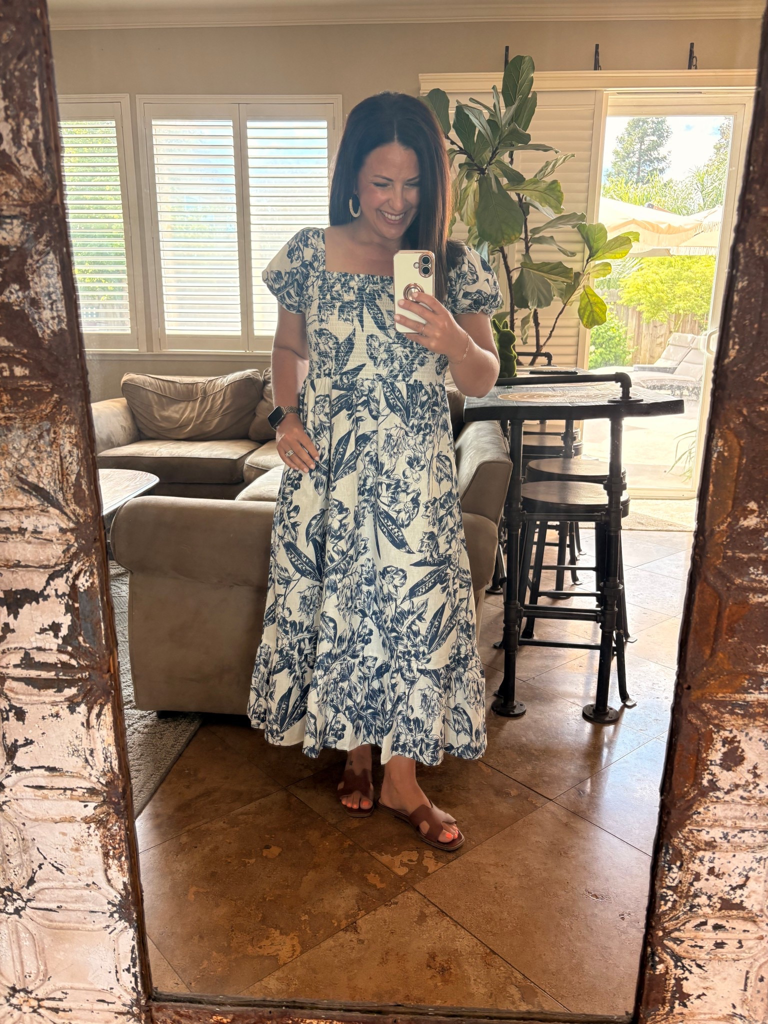 Easter Sunday style 💙🐣

Went with this blue + white midi dress for today—light, flowy, and perfect for celebrating with family. It’s one of those easy pieces that feels a little special without sacrificing comfort (because let’s be real… big meal approved 😄).

Paired with simple brown sandals to keep it classic and effortless 🤍

Happy Easter, friends! ✝️🌷

#LTKeaster #easteroutfit #sundaystyle #mididress #momstyle #over40style #springoutfits #classicstyle #effortlessstyle #teacherstyle #casualchic

#LTKmomlife #LTKOver40 #LTKPetite