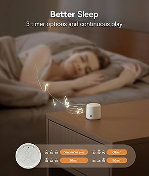 Dreamegg Portable White Noise Machine - Travel Sound Machine for Sleep, Features Powerful Battery... | Amazon (US)