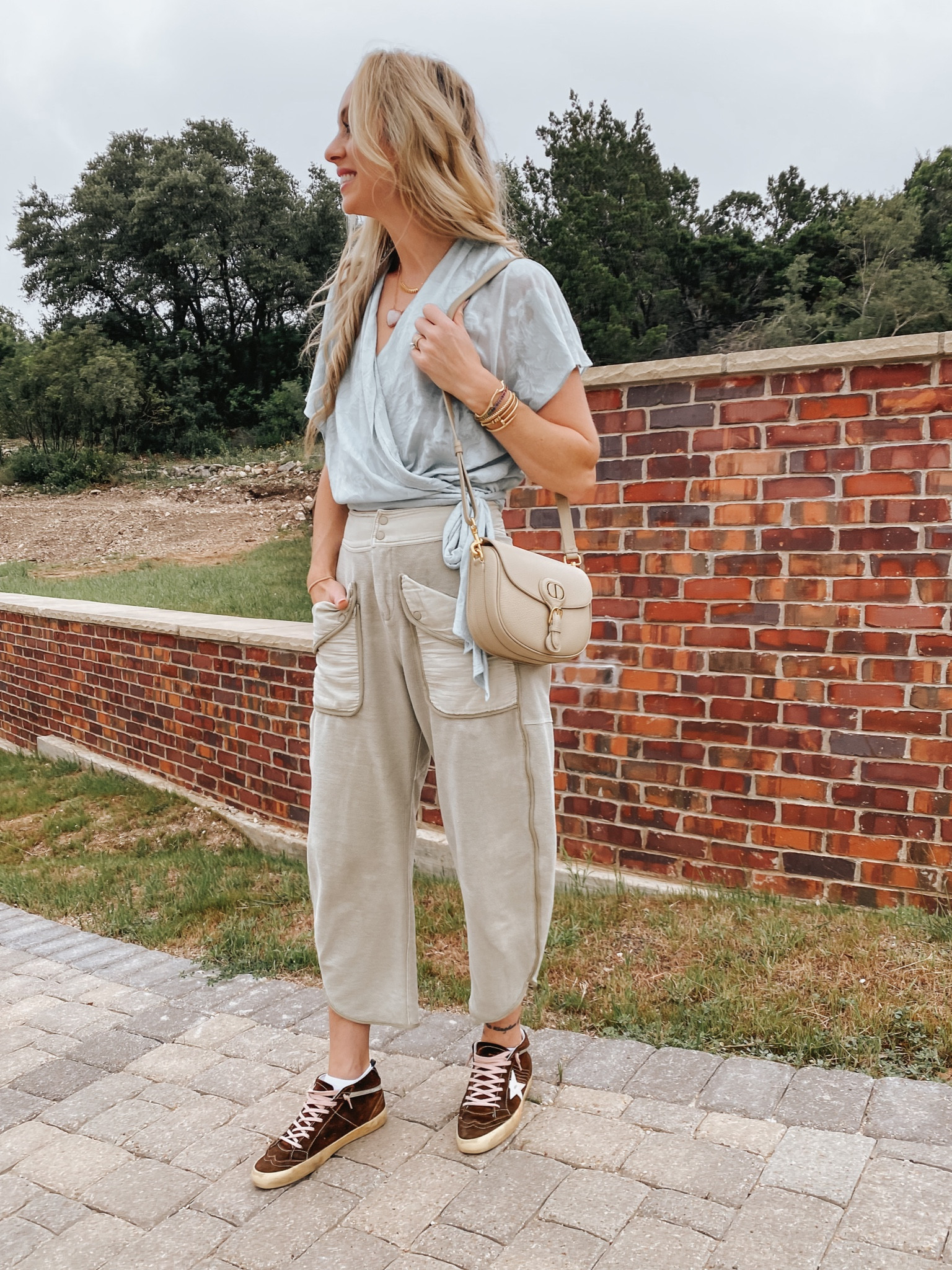 Wrap tops- not always easy to style but I love this look🦋

#LTKshoecrush #LTKunder50 #LTKstyletip