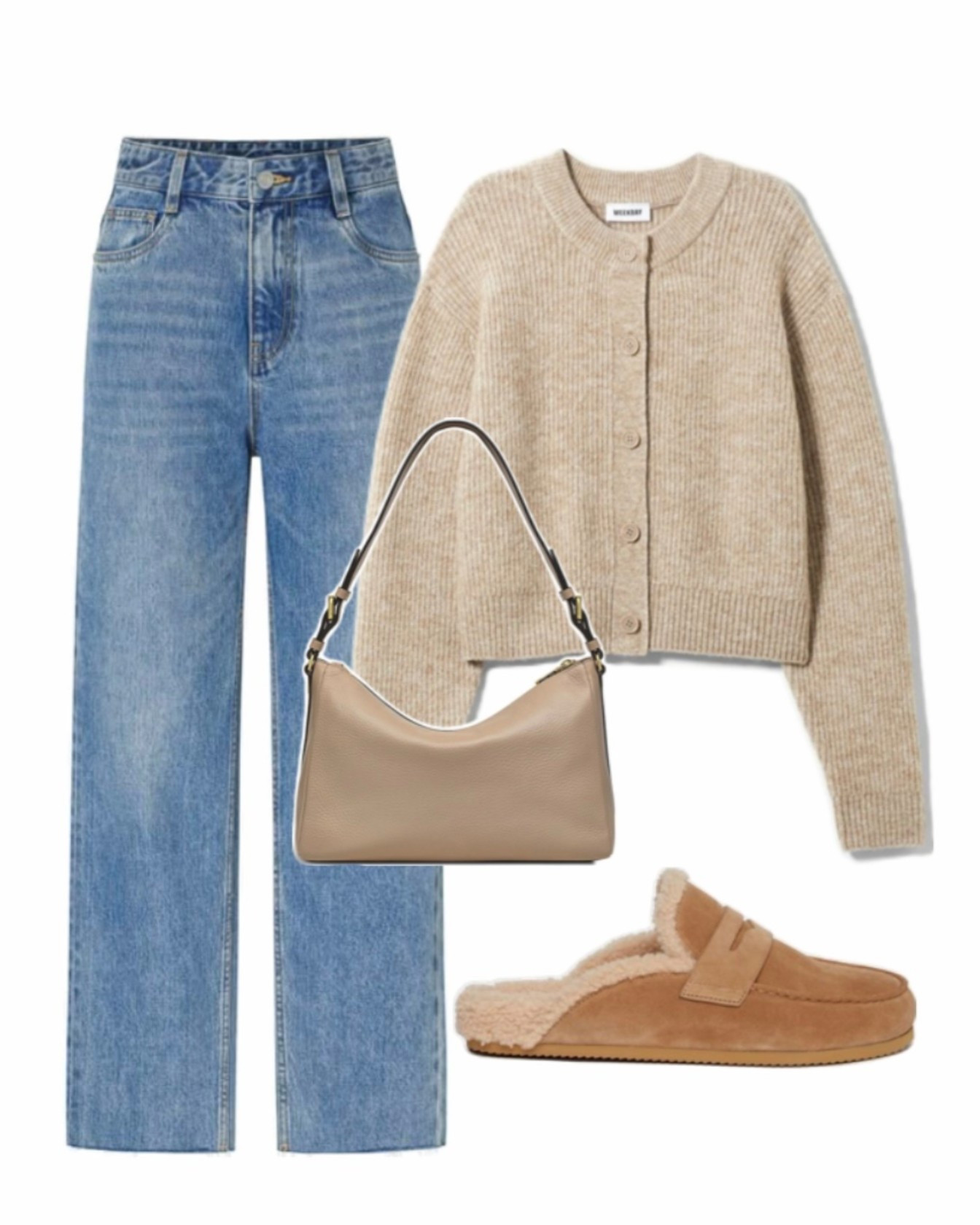 Cozy neutral outfit 🤎 such an easy everyday look.

neutral outfit, casual fall outfit, cozy everyday outfit, beige cardigan outfit, button front cardigan, straight leg jeans outfit, classic denim outfit, neutral capsule wardrobe, tan handbag outfit, suede clogs outfit, fall casual style, everyday mom outfit, comfy chic outfit, effortless neutral look

#LTKSeasonal