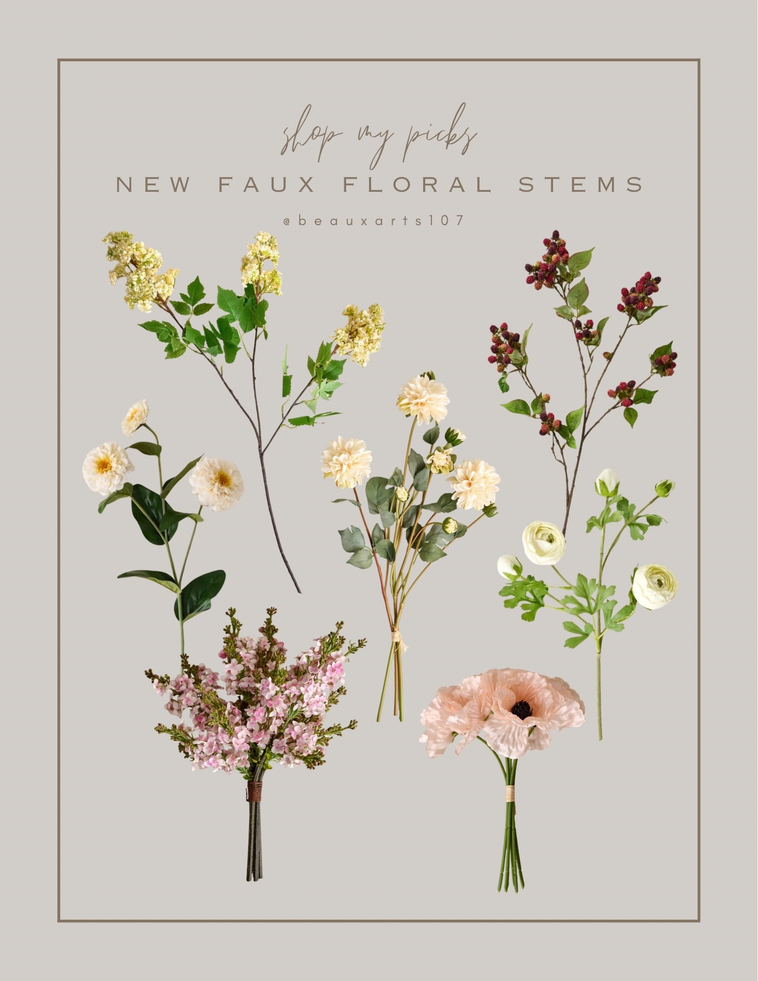 Check out these cute new faux stems/branches for your home!

#LTKHome #LTKSaleAlert