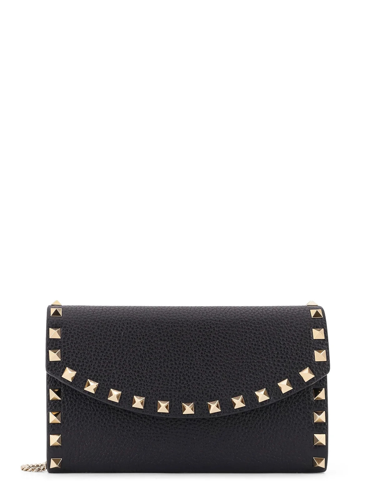 Valentino Garavani Rockstud Foldover Top Wallet | Cettire Global