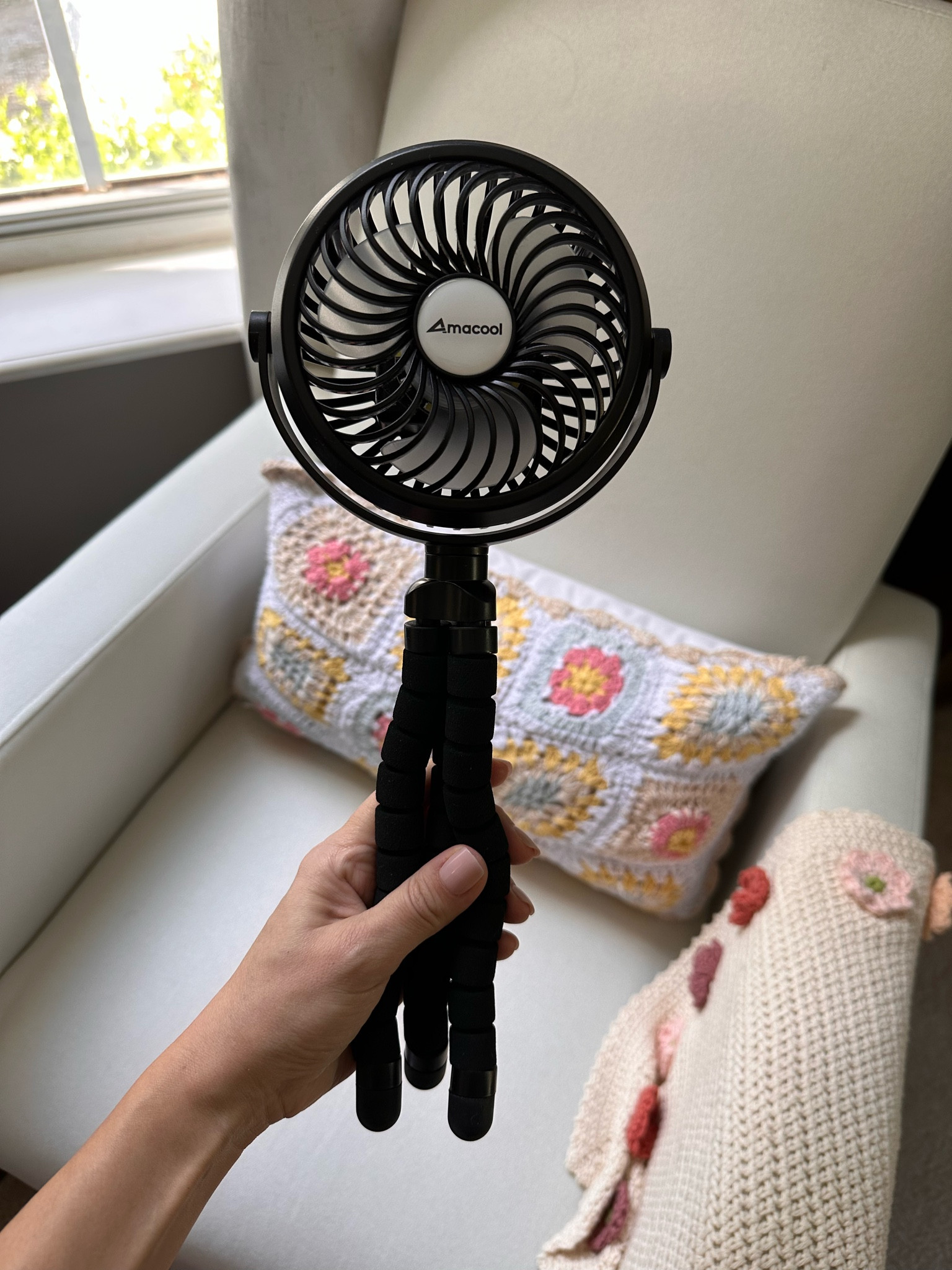 The NUMBER ONE THING to add to your baby registry!!!! (Or just buy it for yourself like I did)

This little portable fan has been the best purchase. It’s listed as a stroller fan because the legs are bendable and made to attach to a stroller or car seat, but trust me, it can be used anywhere.

This fan got be through labor & delivery, postpartum recovery in the hospital, and now all of my nursing sessions. I never knew my face would get so hot during all of those stages of having a baby 😅

Seriously, if you or someone you know is pregnant - BUY THIS DANG FAN

#LTKFitness #LTKBump #LTKBaby