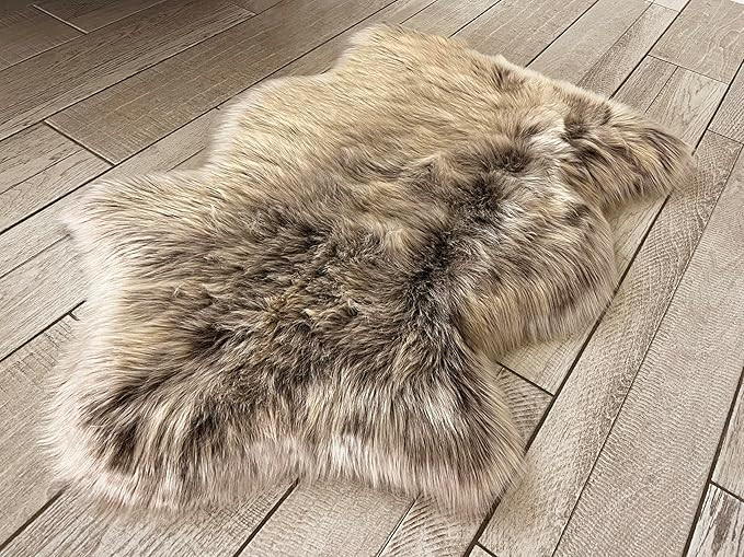 Free Shape Luxury Soft Fluffy Shag Area Rug Single 2’x3’, 60x90cm - Vegan Fur Ultra Soft Indo... | Amazon (US)