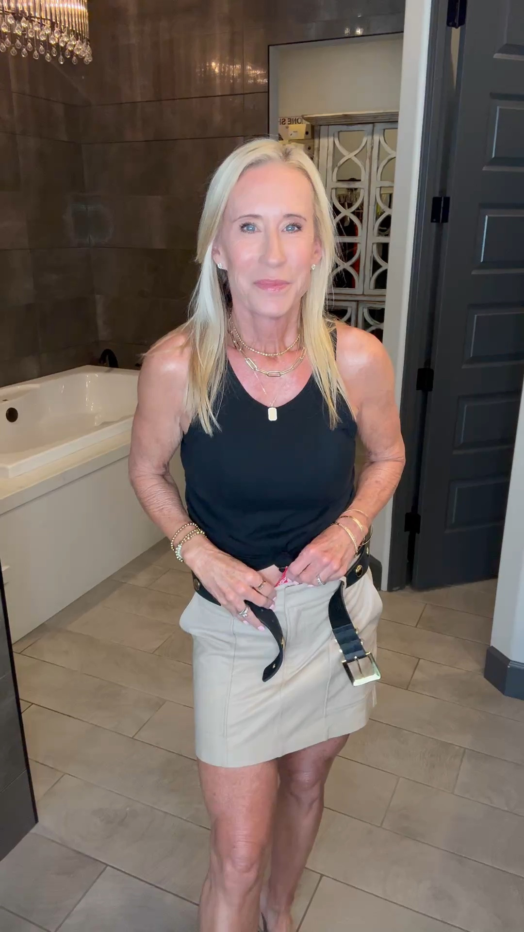Best new faux leather skirt 

#LTKSpringSale #LTKOver40 #LTKdayinmylife
