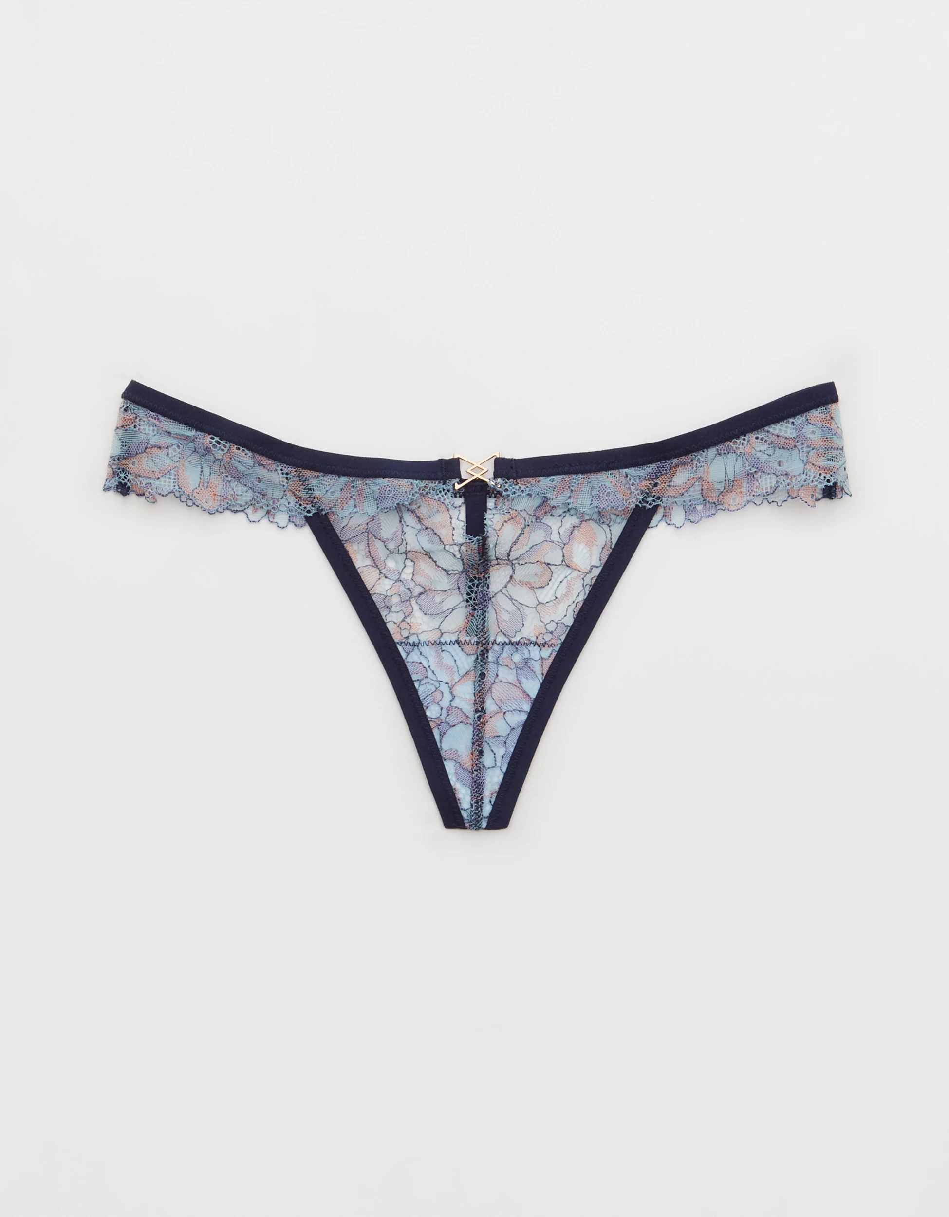 Aerie Dreamscape Lace Thong Underwear | Aerie