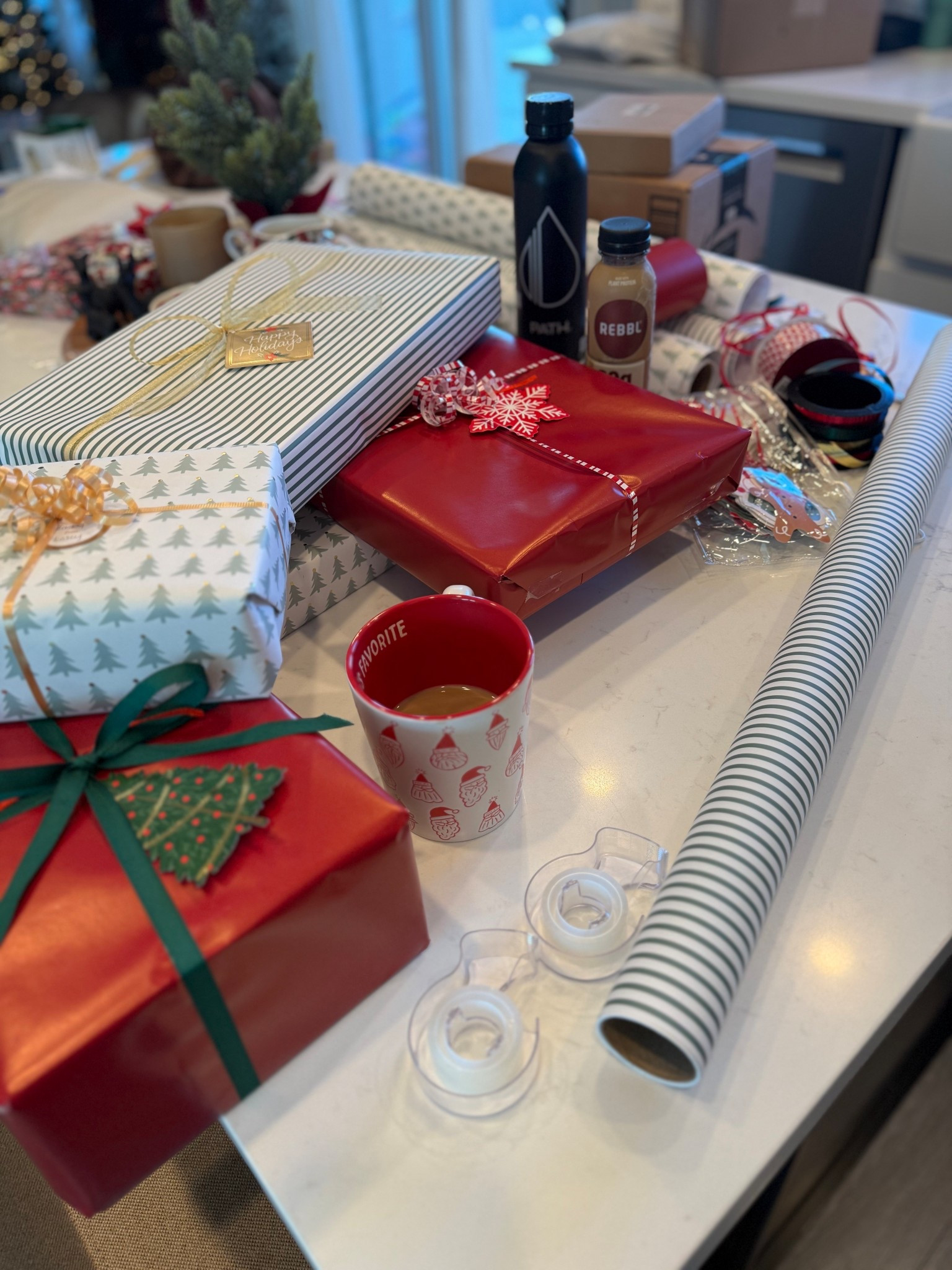 Gifts are wrapped! I absolutely love the Sugarpaper and Wondershop wrapping paper from Target! Both brands are such great quality and they alway have the prettiest colors and designs. 

#LTKHoliday #LTKGiftGuide #LTKSeasonal