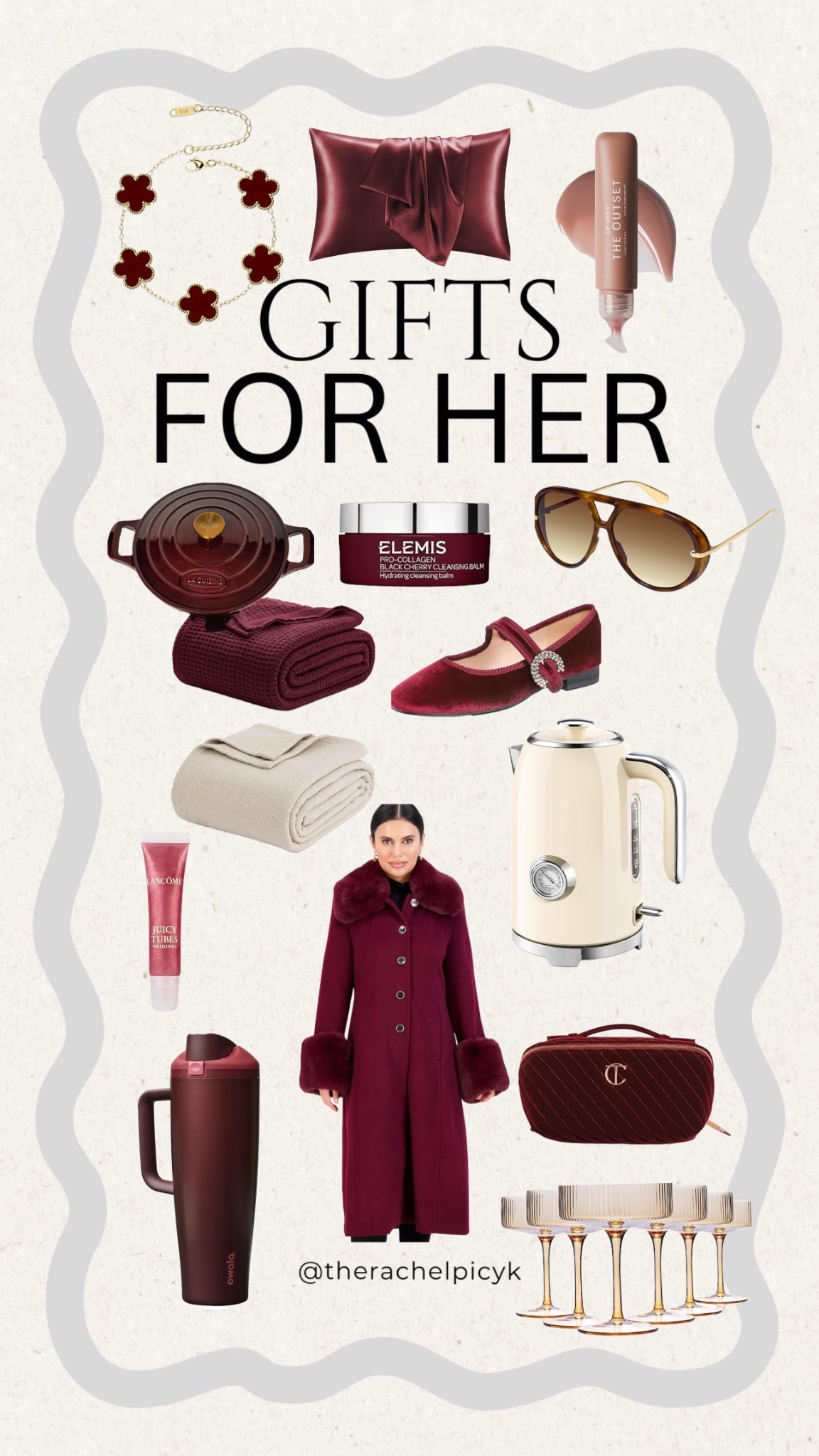 Burgundy/cranberry/neutral gifts for her 🍇🌹

#LTKSaleAlert #LTKGiftGuide #LTKHoliday