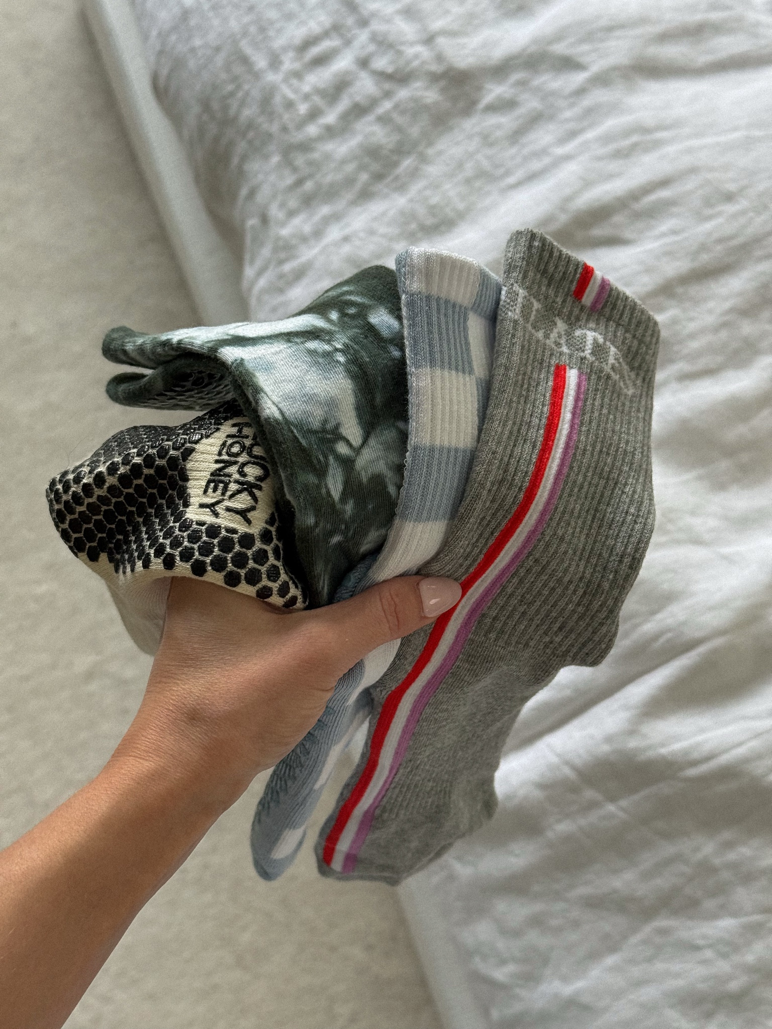 current favorite pilates grip socks lately

pilates socks, grip socks, pilates essentials, pilates girl, workout essentials, cozy fitness, pilates aesthetic, hot girl walk, wellness routine, everyday favorites, pilates outfit

#LTKActive #LTKfitnessgoals