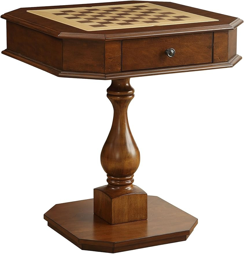 ACME FURNITURE Bishop Game Table - - Cherry | Amazon (US)