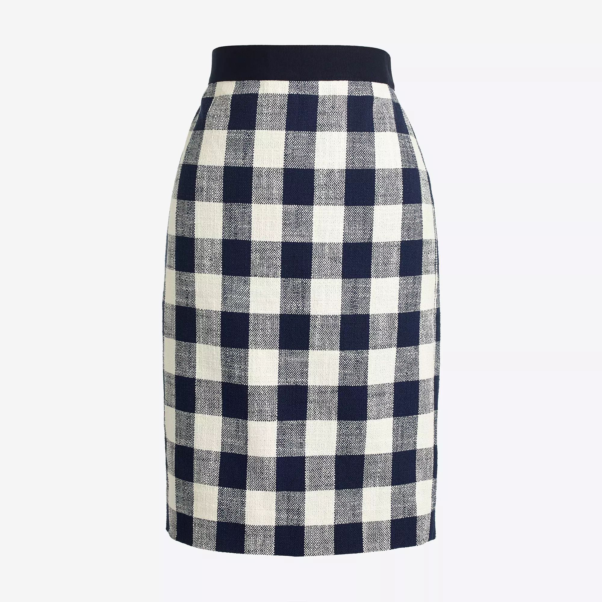 Pencil skirt in cotton-linen tweed | J.Crew Factory