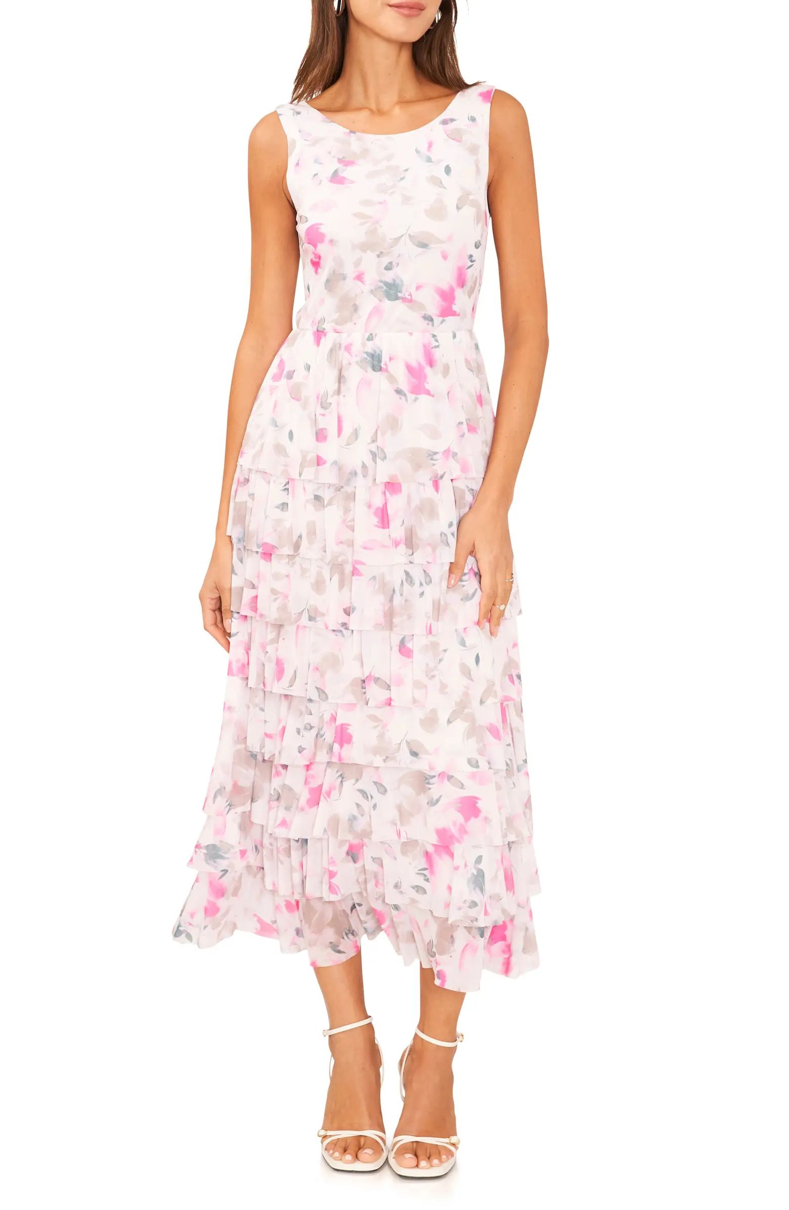 Floral Tiered Ruffle Dress | Nordstrom