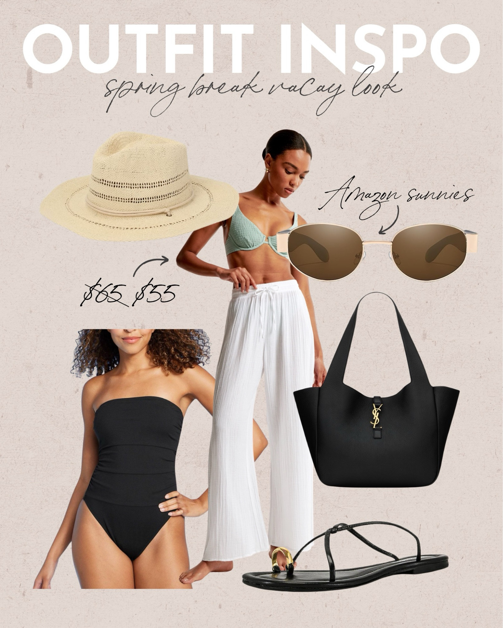 Outfit Inspo: Spring Break Vacay Look
spring break outfit, vacation look, resortwear finds, target swimwear, cowboy hat, amazon sunnies, vacation outfit idea 

#LTKtravel #LTKstyletip #LTKswim