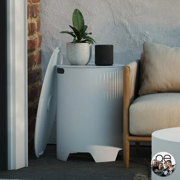 Queer Eye Finley Propane Tank Holder, Classic White - Walmart.com | Walmart (US)