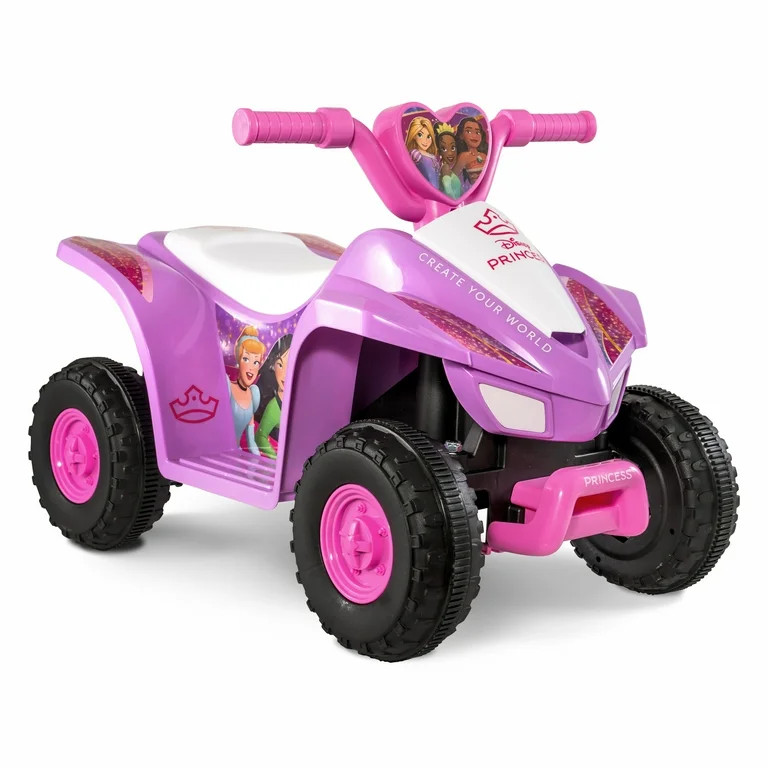 6V Disney Princess ATV, Battery Powered Ride on, by Hyper | Walmart (US)