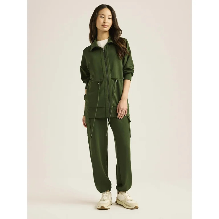 Scoop Women’s Ultimate ScubaKnit Cargo Joggers, Sizes XS-XXL | Walmart (US)