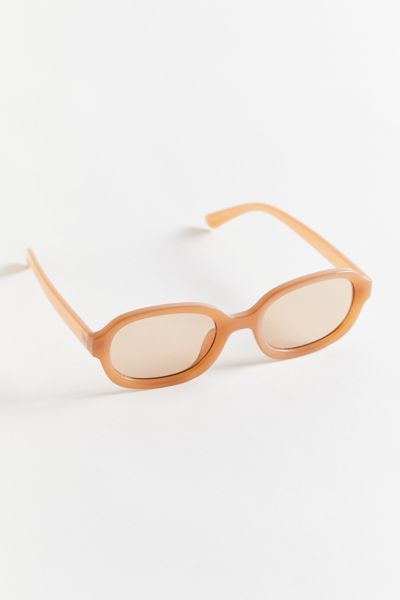 Audrey Plastic Oval Round Sunglasses | Urban Outfitters (US and RoW)