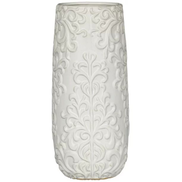 Sullivans 11.5" White Ceramic Novelty Vases - Walmart.com | Walmart (US)