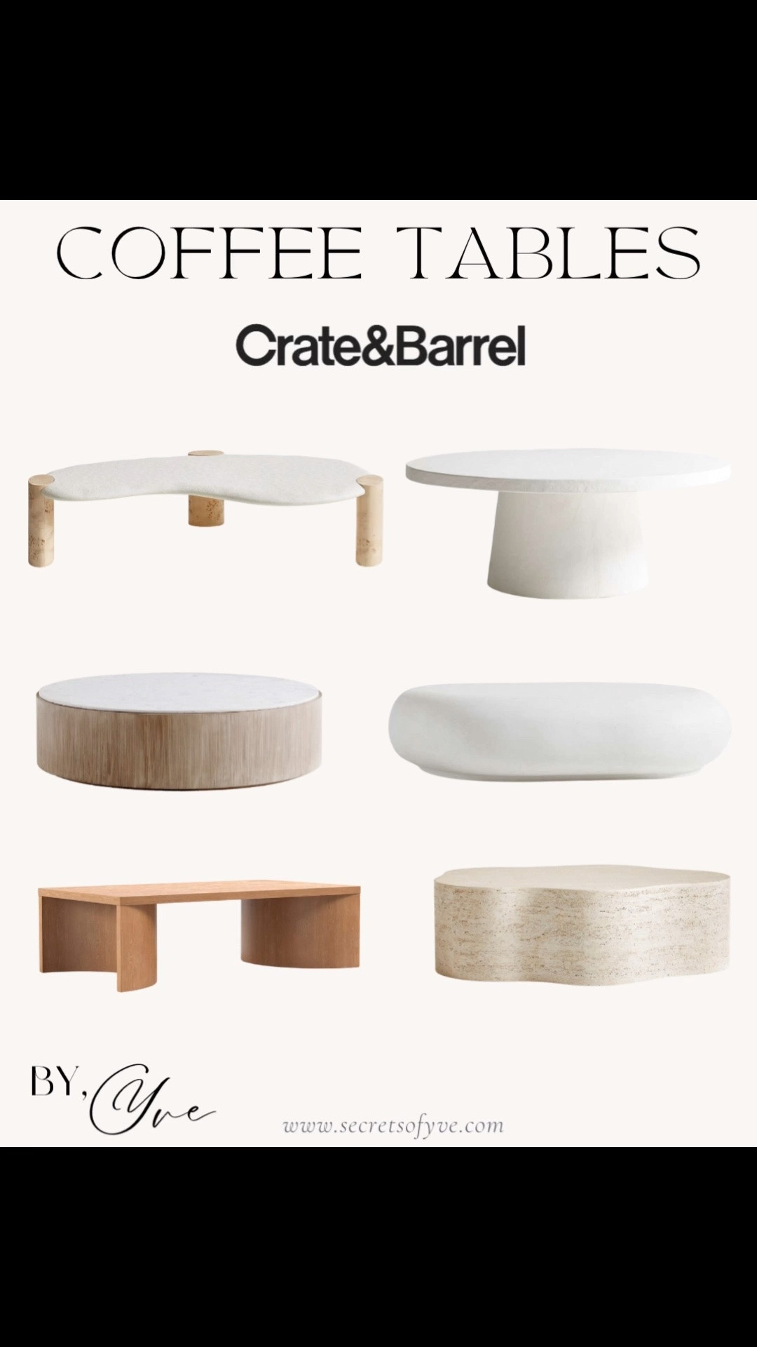 SecretsofYve: Gorgeous coffee table and functional home decor @crate&barrel 
#Secretsofyve #ltkgiftguide
Always humbled & thankful to have you here.. New posts daily at 3pm & 4:15pm EST. 
CEO: PATESI Global & PATESIfoundation.org
@secretsofyve : where beautiful meets practical, comfy meets style, affordable meets glam with a splash of splurge every now and then. I do LOVE a good sale and combining codes! #ltkmens #ltksalealert #ltku #ltkplussize #ltkmidsize #ltkover40 #ltkpetite #ltkvlog #ltktall #ltkmomlife secretsofyve

#LTKSeasonal #LTKHome #LTKWedding