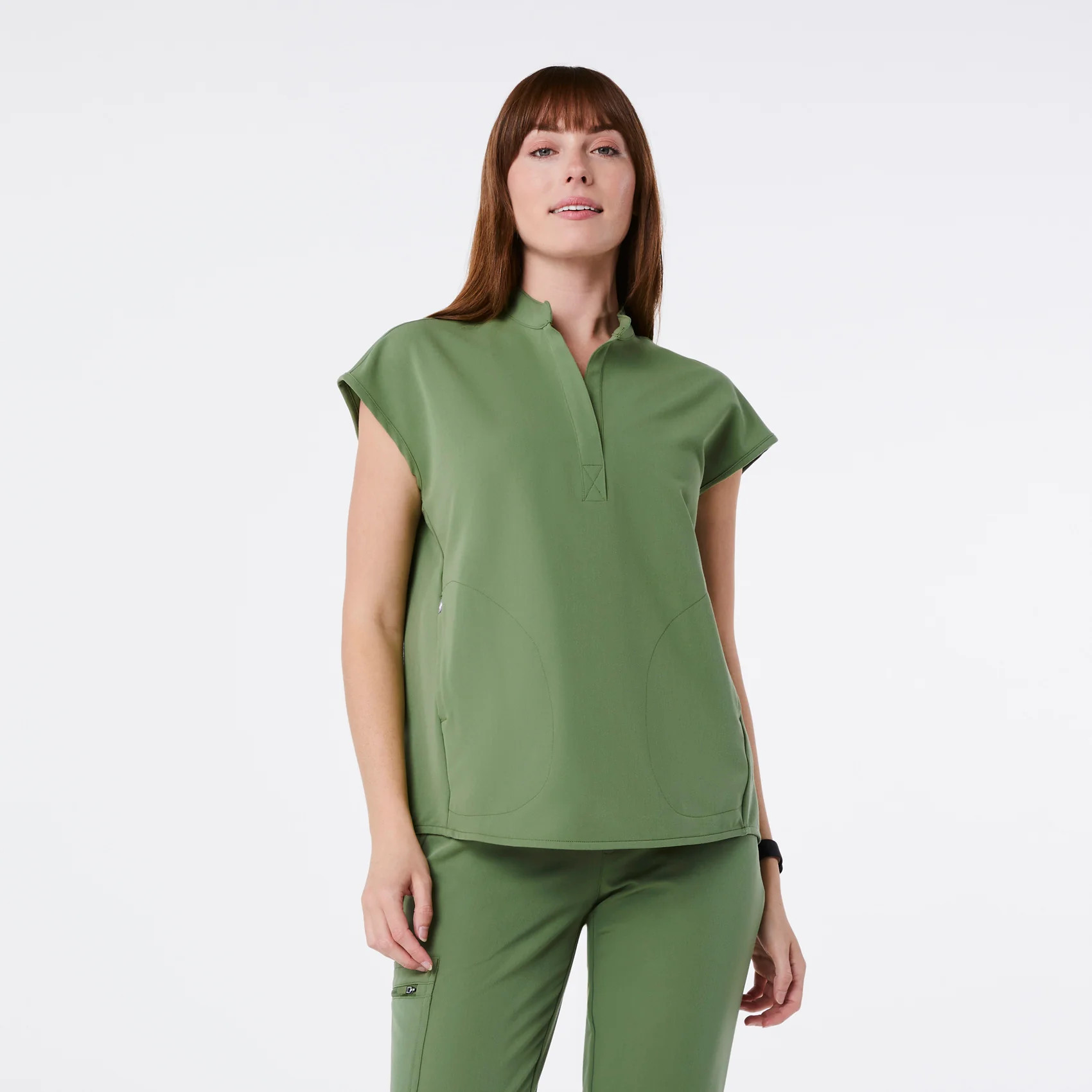 Women's Rafaela Oversized Scrub Top™ - Fern · FIGS | FIGS