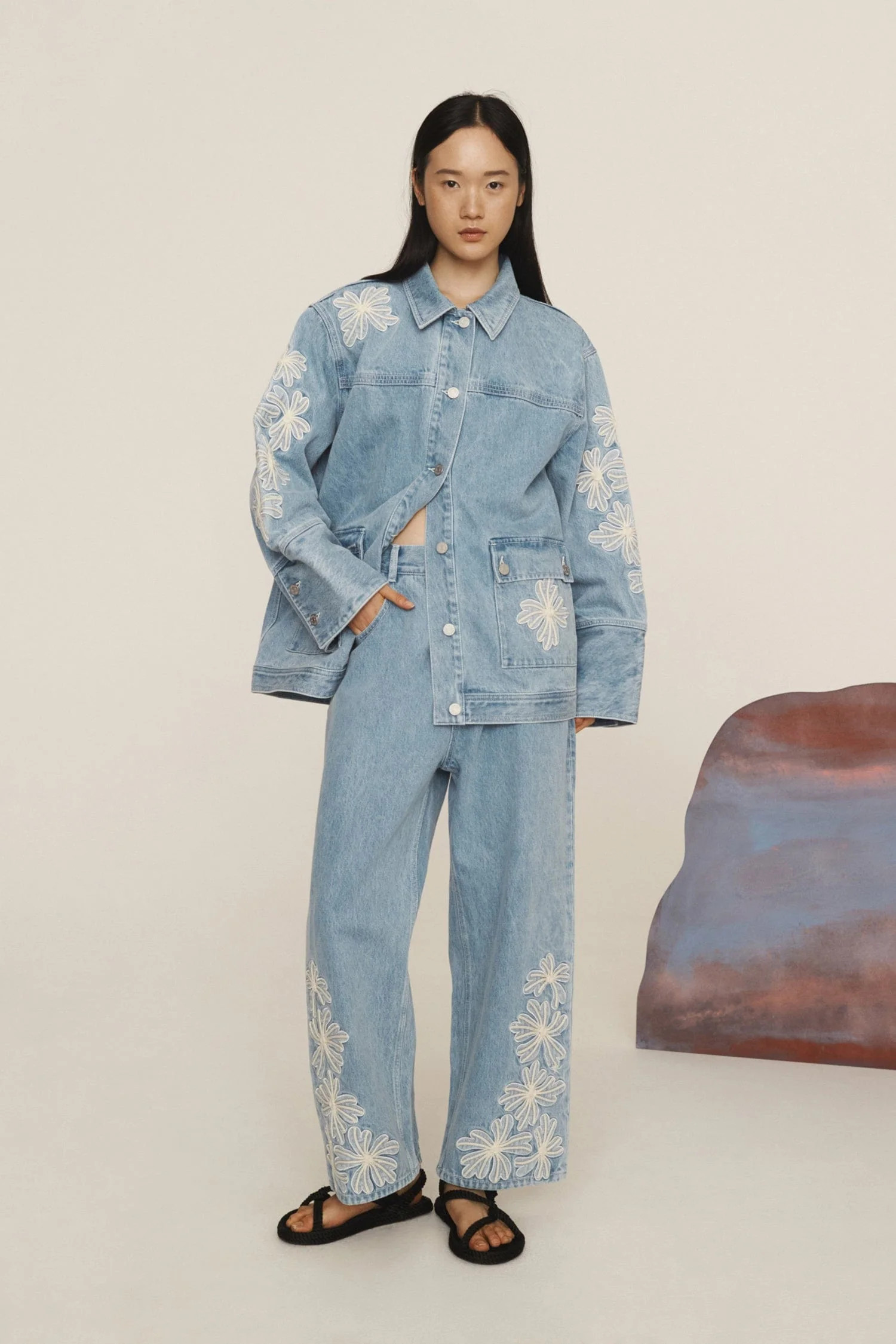 CHARLENE DENIM JEAN | Alemais (AU, US, UK)