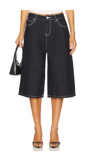 Finley Oversized Short in Dark Wash | Revolve Clothing (Global)