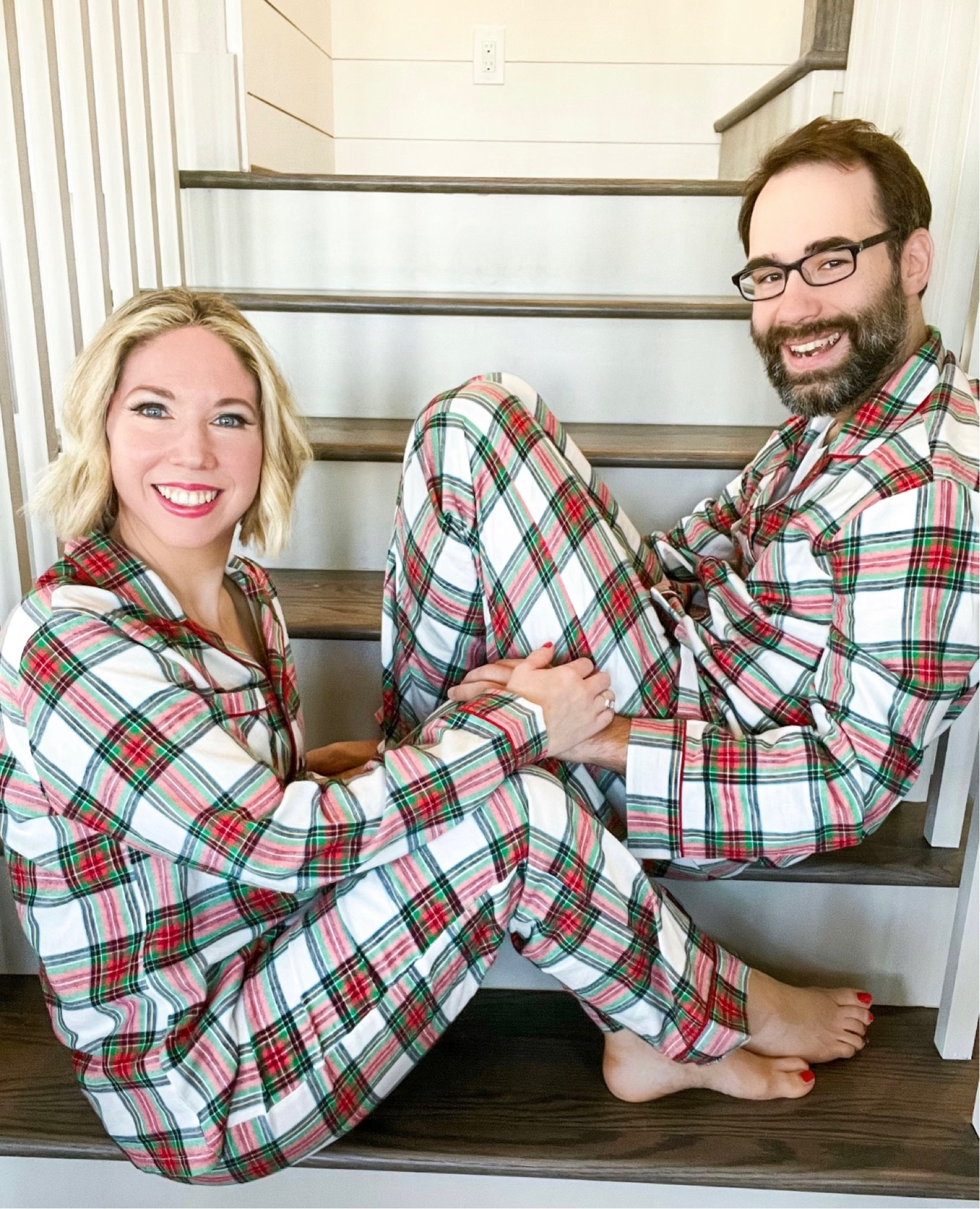 Matching Christmas pjs on sale!

#LTKsalealert #LTKHoliday #LTKunder50