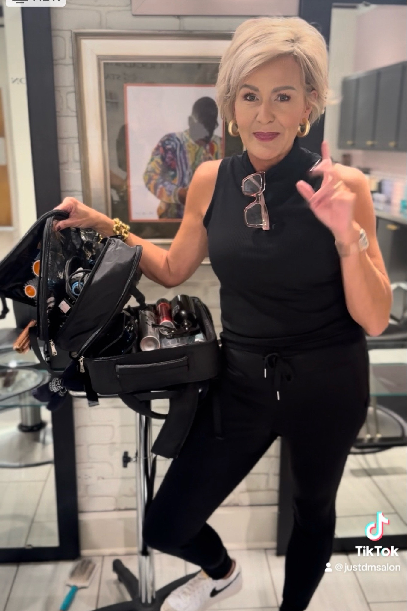 Hairstylist travel kit tip. 
#hair #stylist#weddinghair #travelbag #luggage 

#LTKover40 #LTKworkwear #LTKstyletip