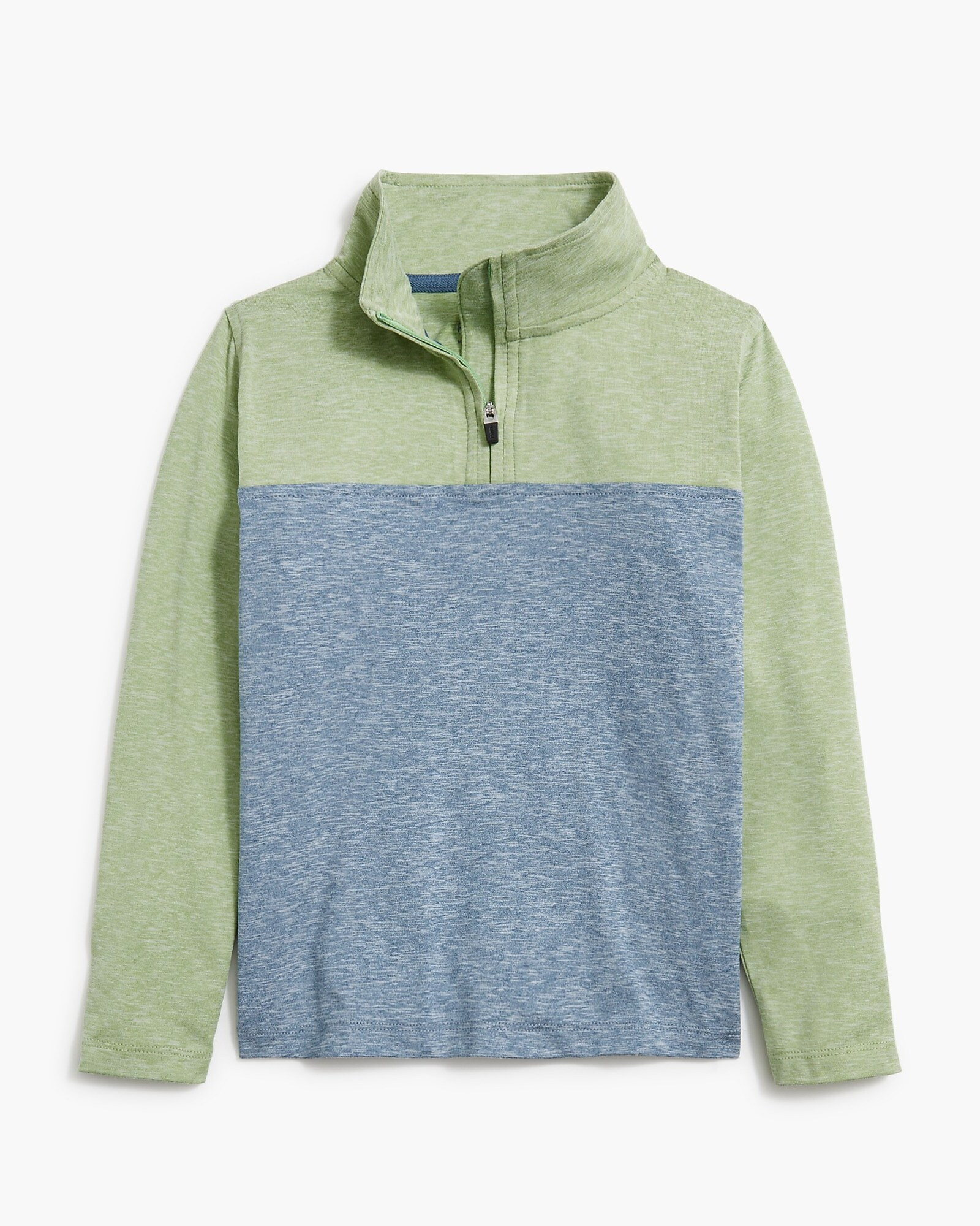 Boys' colorblock performance half-zip pullover | J.Crew Factory
