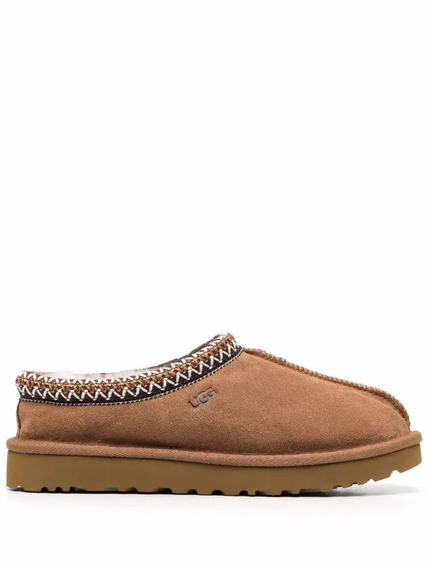 UGG Tasman Suede Slippers - Farfetch | Farfetch Global